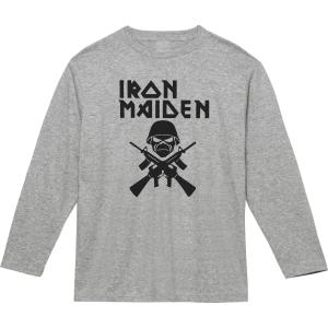 音楽 バンド オジーオズボーン 長袖 ロングスリーブ Tシャツ グレー