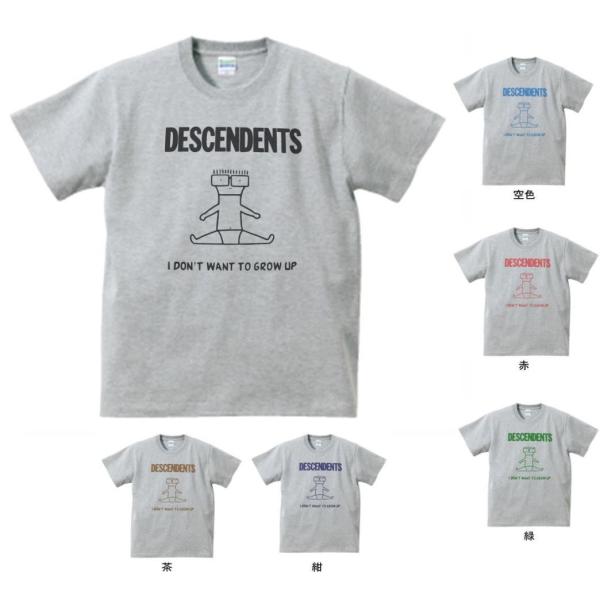 バンド　ロック Tシャツ　DESCENDENTS　グレー