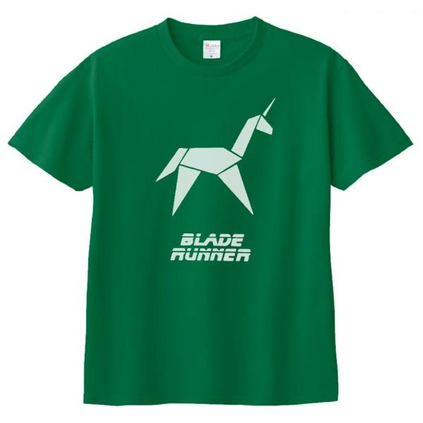 音楽・バンド・ロック・シネマ　 Tシャツ　BLADE RUNNER　グリーン