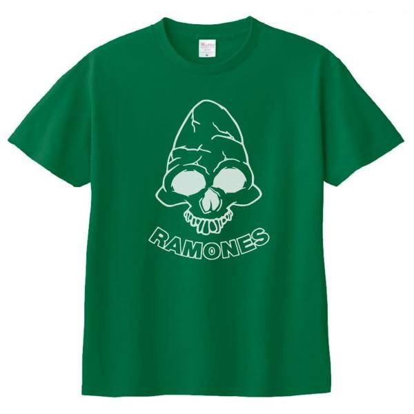 音楽・バンド・ロック・シネマ　 Tシャツ　RAMONES　グリーン