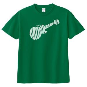 音楽・バンド・ロック・シネマ　 Tシャツ　THE MONKEES　グリーン｜t1500