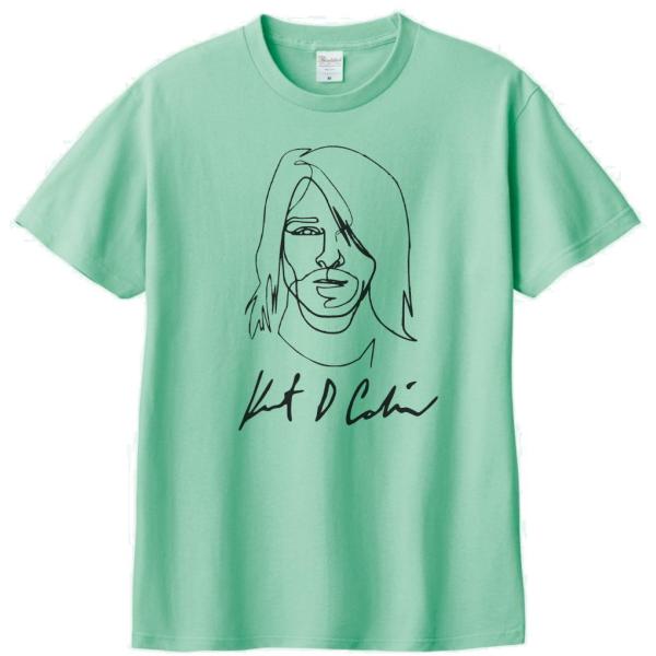 バンド　ロック Tシャツ　NIRVANA  kurt  cobain   カート　コバーン　アイスグ...