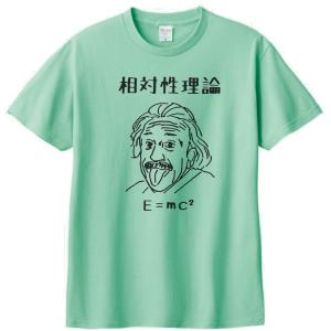 人物・有名人 Tシャツ アインシュタイン グレー : Tシャツ専門店