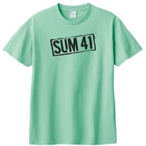 バンド ロック Tシャツ カタカナ フーファイターズ アイスグリーン : T