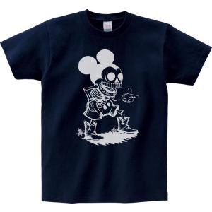 お洒落なＴシャツ ドクロ ティーシャツ DISCHARGE Tシャツ 3面ドクロ オフィシャル！ | 45REVOLUTION