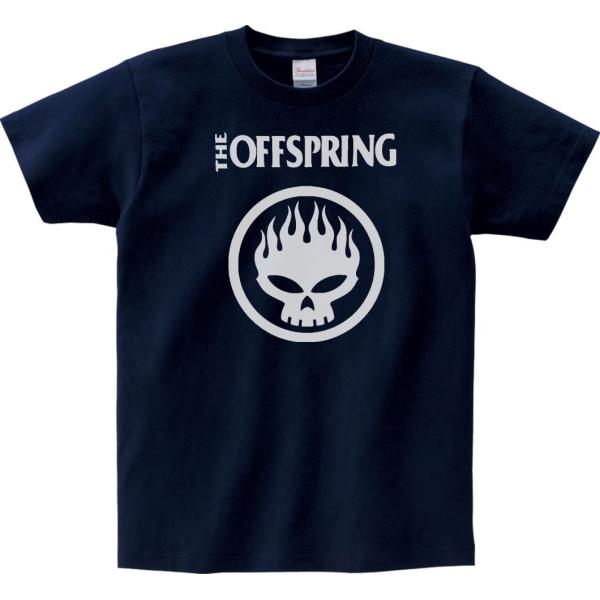 音楽・バンド・ロック・シネマ　 Tシャツ　OFFSPRING　ダークネイビー