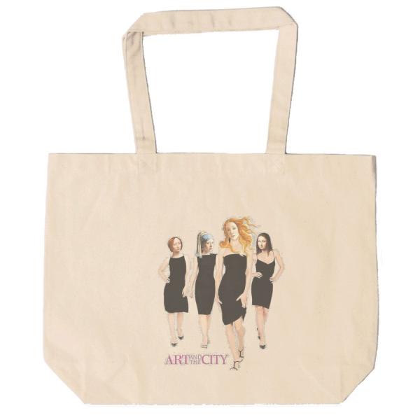 ART OF THE CITY　トートバッグ　キャンバス　12oz 綿100％　ナチュラル色