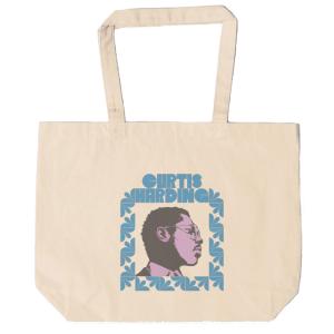 Curtis Harding カーティス ハーディング　トートバッグ　キャンバス　12oz 綿109％　ナチュラル色