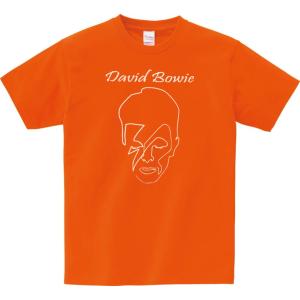 David Bowie バンドTシャツデビッド・ボウイ 95 DAVID BOWIE デヴィッド・ボウイ 75thLOGO ブラック 黒 Tシャツ