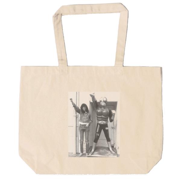 RAMONES ラモーンズ　トートバッグ　キャンバス　12oz 綿100％　ナチュラル色