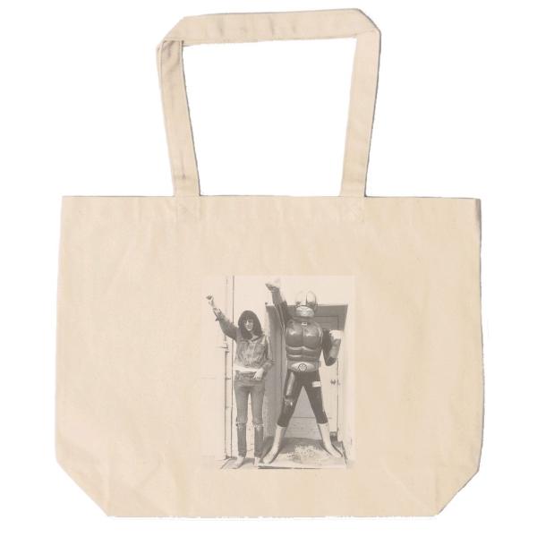 RAMONES ラモーンズ　トートバッグ　キャンバス　12oz 綿100％　ナチュラル色