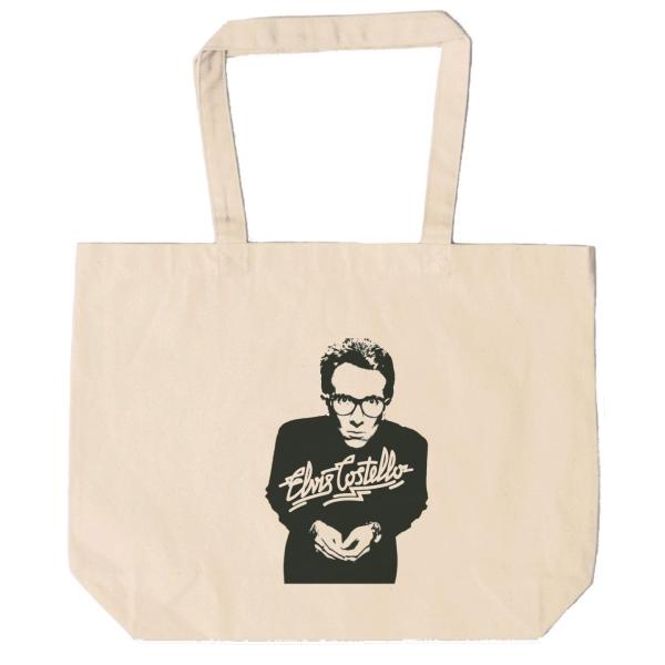 エルヴィス コステロ Elvis Costello　トートバッグ　キャンバス　12oz 綿100％　...