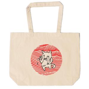 コールドプレイ トートバッグ キャンバス 12oz 綿100％ ナチュラル色