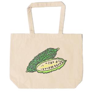 メロンソーダ トートバッグ キャンバス 12oz 綿100％ ナチュラル色 : T