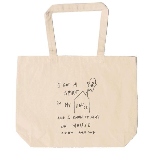 RAMONES ラモーンズ　トートバッグ　キャンバス　12oz 綿100％　ナチュラル色