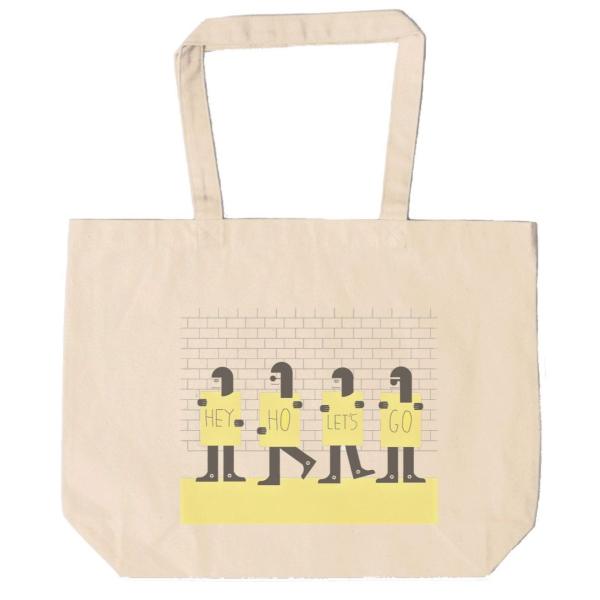 RAMONES ラモーンズ　トートバッグ　キャンバス　12oz 綿100％　ナチュラル色