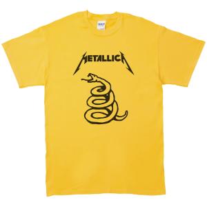 バンド ロック Tシャツ METALLICA イエロー : Tシャツ専門店
