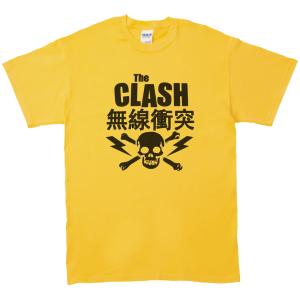 音楽・バンド・ロック・シネマ Tシャツ THE CLASH 無線衝突