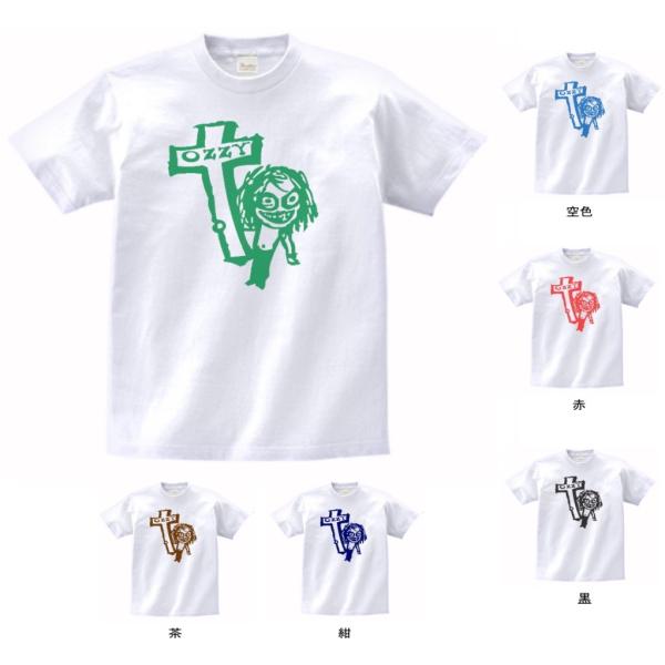 音楽・バンド・ロック・シネマ　 Tシャツ　OZZY　OSBONE　オジーオズボーン　白