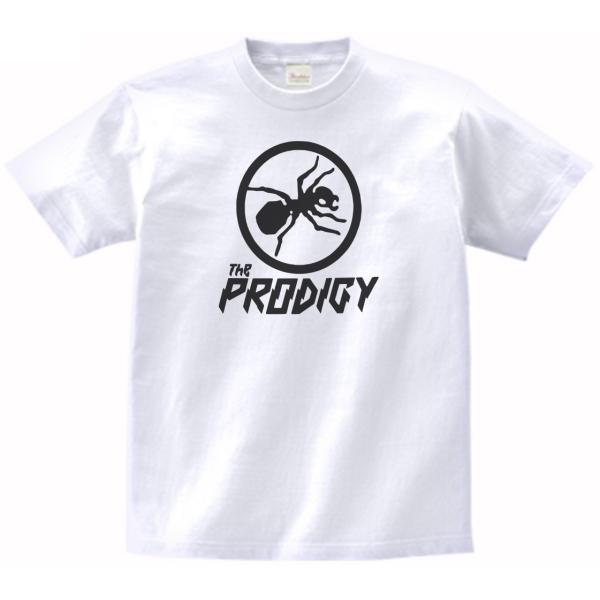 ザ・プロディジー The Prodigy バンド　ロック Tシャツ　白