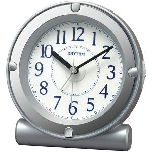 RHYTHM リズム クロック 電波掛け時計 温湿度表示付 プログラム