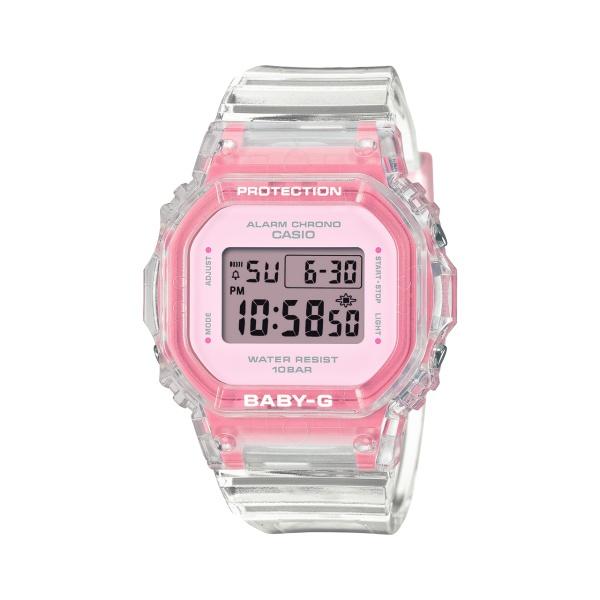 国内正規品 CASIO BABY-G カシオ ベビーG 10気圧防水 スケルトンカラー クリア レデ...