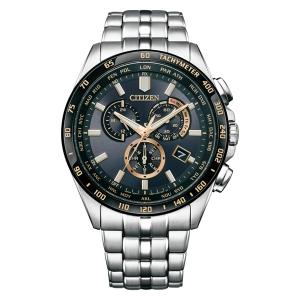 CITIZEN COLLECTION シチズンコレクション YOAKE COLLECTION 世界限定1600本 ブラック×ゴールド メンズ腕時計 CB5876-60E｜t1me-shop-a