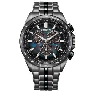 【人気商品】CITIZEN COLLECTION シチズンコレクション 光発電エコ・ドライブ 限定モデル アナログ ブラック メンズ腕時計 CB5878-56E｜t1me-shop-a