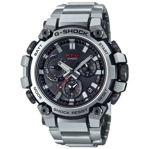 国内正規品 CASIO G-SHOCK カシオ Gショック MT-G ワンプッシュ式交換バンド シルバー メンズ腕時計 MTG-B3000D-1AJF