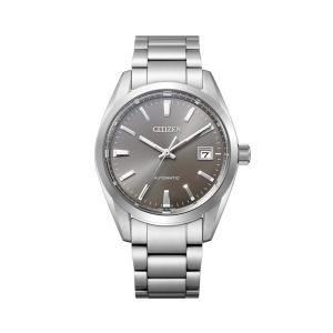 CITIZEN COLLECTION シチズンコレクション 機械式 シースルーバック シルバー グレー メンズ腕時計 NB1050-59H｜t1me-shop-a