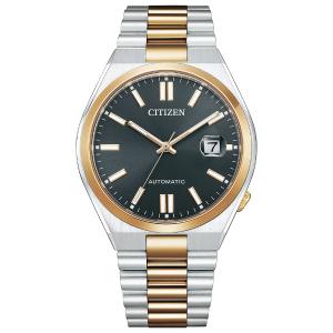 ＼父の日フェア粗品進呈／CITIZEN COLLECTION シチズンコレクション TSUYOSA Collection メカニカル 機械式 シースルーバック メンズ腕時計 NJ0154-80H｜t1me-shop-a