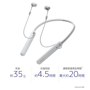 ソニー SONY ワイヤレスイヤホン WI-C...の詳細画像3