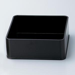 茶道具 / 炭斗 黒塗 神折敷(かみおしき) 大 : ティーフォーユー香月園