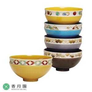 茶道具 抹茶茶碗 数茶碗 唐津釉 十牛図 10客セット 西尾香舟作