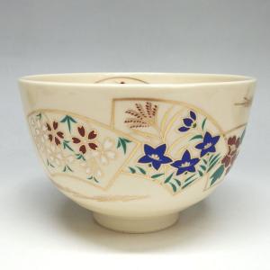 茶道具 茶碗 扇面 お稽古用