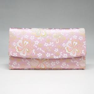 ● 中川政七商店　名物裂 捻り桜紋 ピンク　04号 茶道具