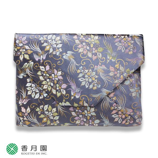 ● 中川政七商店　新ん橋(しんばし)　華唐草鳳凰紋紫色　04号 茶道具 / 数寄屋袋 ゆうパケット対...