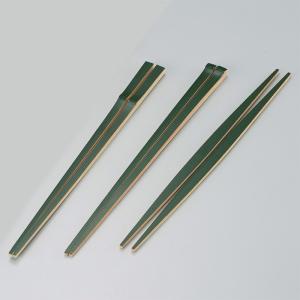 茶道具 懐石 翠 ( みどり ) 竹 青竹 箸 ( 両細・元節・中節