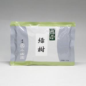 丸久小山園 菓子・スイーツ用 製菓用抹茶 緑樹(みどりぎ)100gアルミ袋入 ゆうパケット対応｜t4u