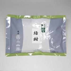 丸久小山園 菓子・スイーツ用 製菓用抹茶 緑樹(みどりぎ)1kgアルミ袋入｜t4u