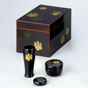 茶道具 / 茶通箱 茶通箱セットB (仕服付き茶入・棗・大津袋) : ティー