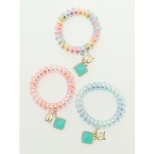 ビーチレインボーヘアゴム