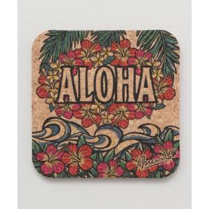 アロハコルクコースター