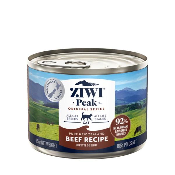 ジウィピーク ZIWI キャット缶 猫 グラスフェッドビーフ 185g トッピング 食いつき 牛肉 ...
