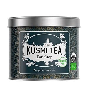 KUSMI TEA クスミティー アールグレイ 100g缶 オーガニック 有機JAS認証 紅茶