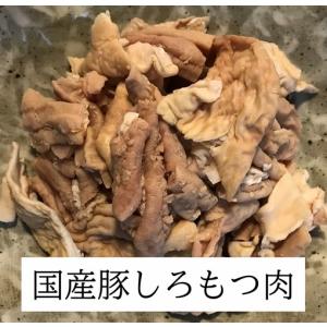 国産 豚しろもつ肉 1kg