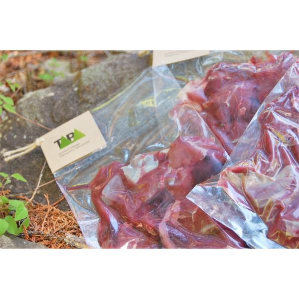 ペット用鹿肉200g×3　セット　愛犬用ペットフード 無添加 山梨県丹波山村産