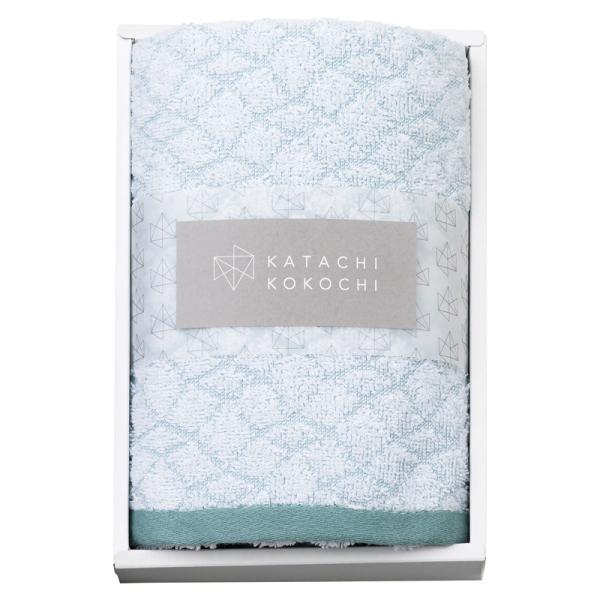 KATACHI KOKOCHI(カタチココチ) フェイスタオル グリーン K-20503 (-C70...