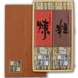 お中元 ギフト 河内駿河屋 京鶴ようかん 2本...の詳細画像1