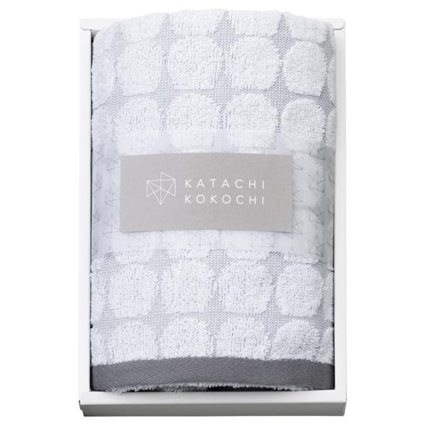 KATACHI KOKOCHI(カタチココチ) フェイスタオル グレー K-20506 (送料込み価...